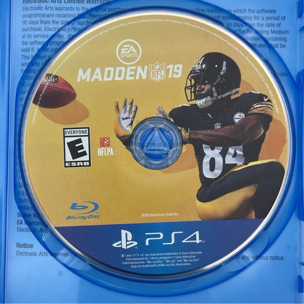 Madden NFL 19 Hall of Fame Edition (Sony‎ PlayStation 4, 2018) Complete
